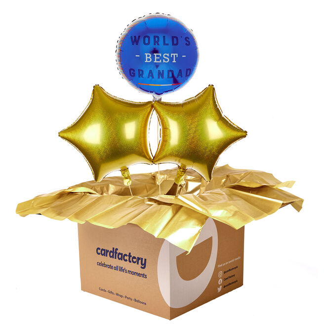 Grandad Father's Day Balloon Bouquet - Pre-Order For Father's Day!