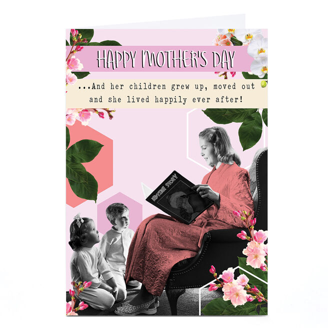 Personalised Mother's Day Card - And Her Children Grew Up