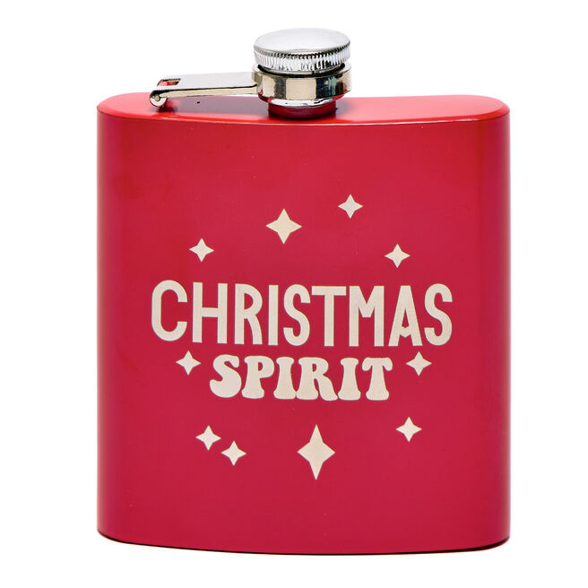 Christmas Spirit Hip Flask