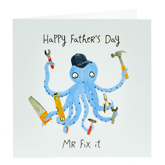 Mind Charity Father's Day Card - Mr Fix It