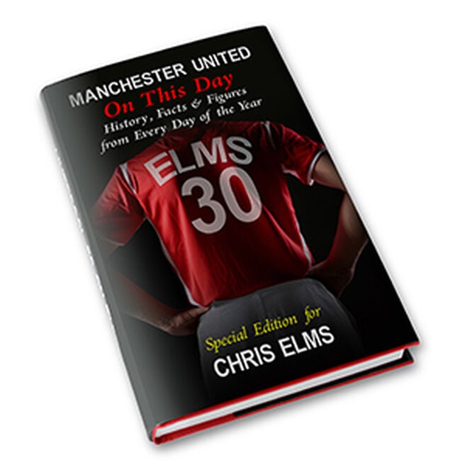 Personalised Manchester United 'On This Day' Book
