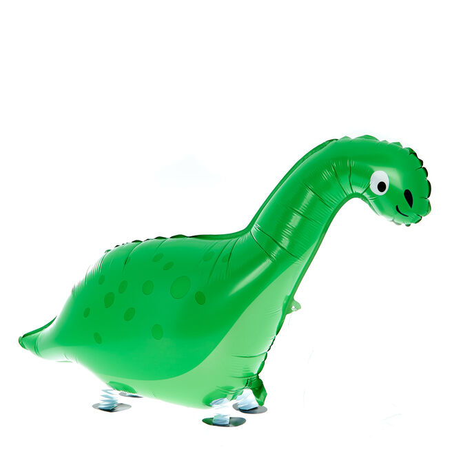 Walking Pet Dinosaur Foil Balloon