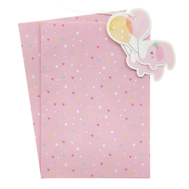 Baby Wrapping Paper, Baby Gift Bags & Boxes for Girls and Boys