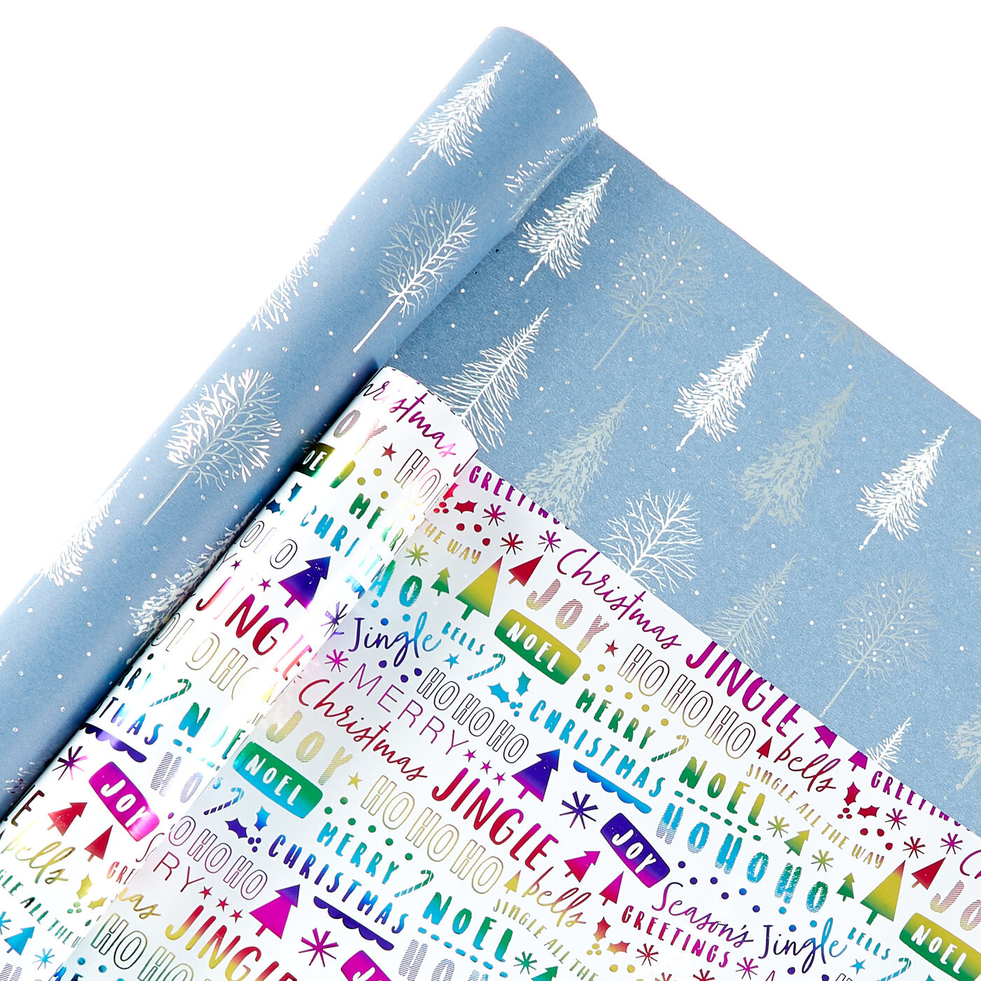 Foil Christmas Wrapping Paper 2 Rolls