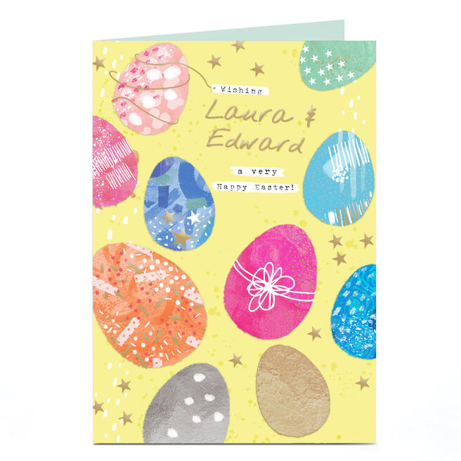 Personalised Easter Card - Wishing