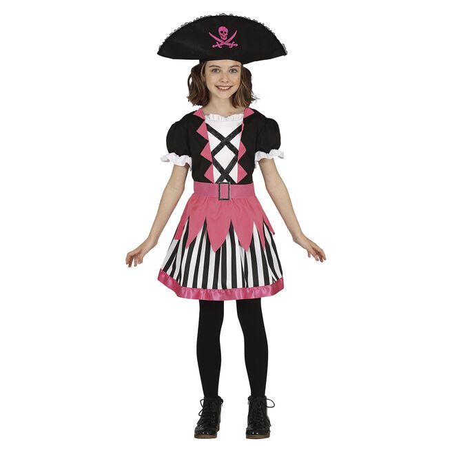 Pirate Girl Children's Fancy Dress Costume 