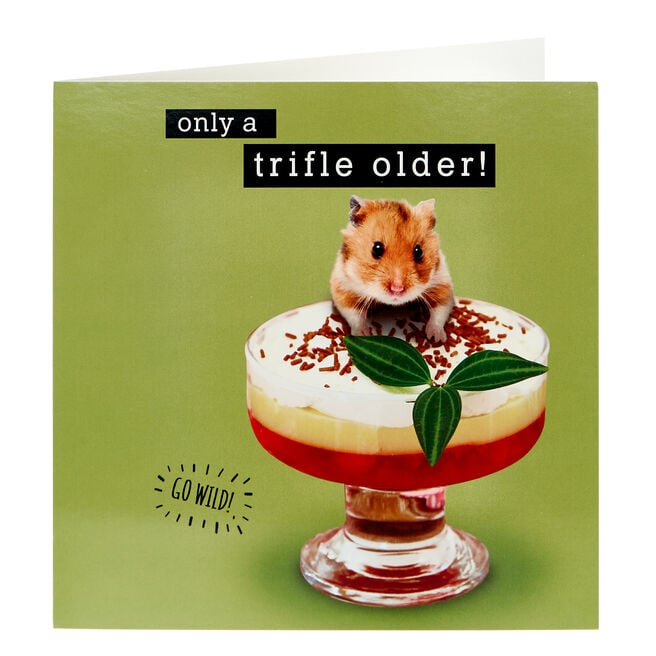 Birthday Card - Only A Trifle Older!