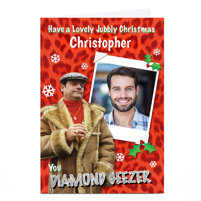 Photo Only Fools And Horses Christmas Card - Diamond Geezer