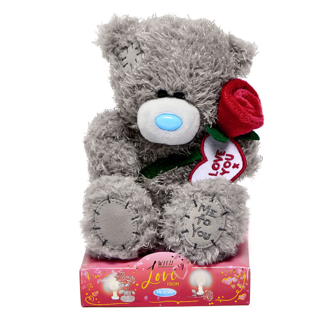 Tatty Teddy Red Rose Love You Plush
