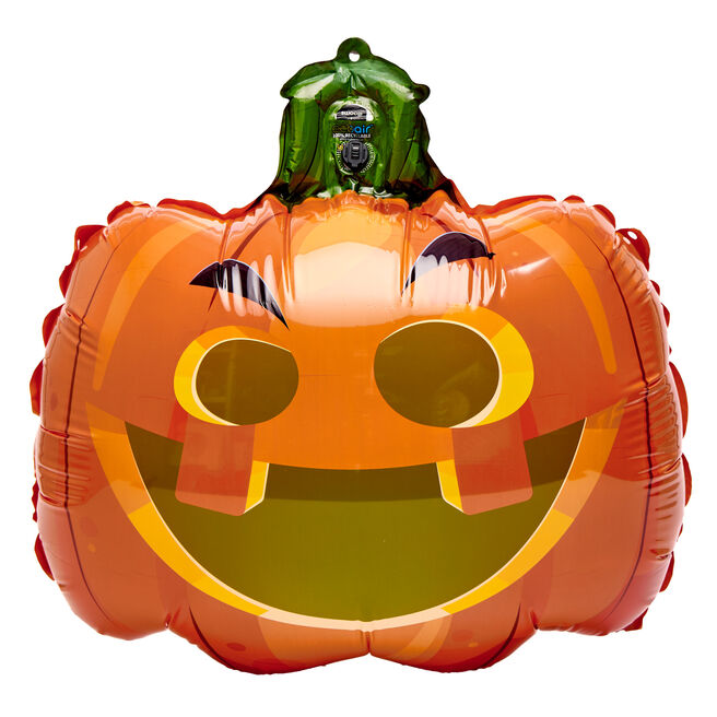 illooms Air-Fill Light-Up Pumpkin Balloon