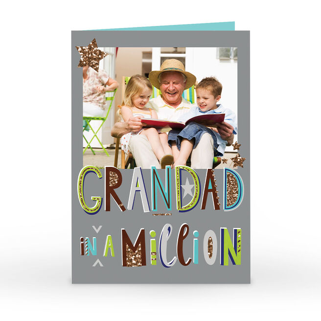 Photo Father's Day Card - Grandad In A Million