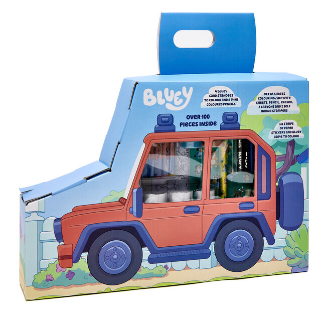 Bluey Car Stationery Set