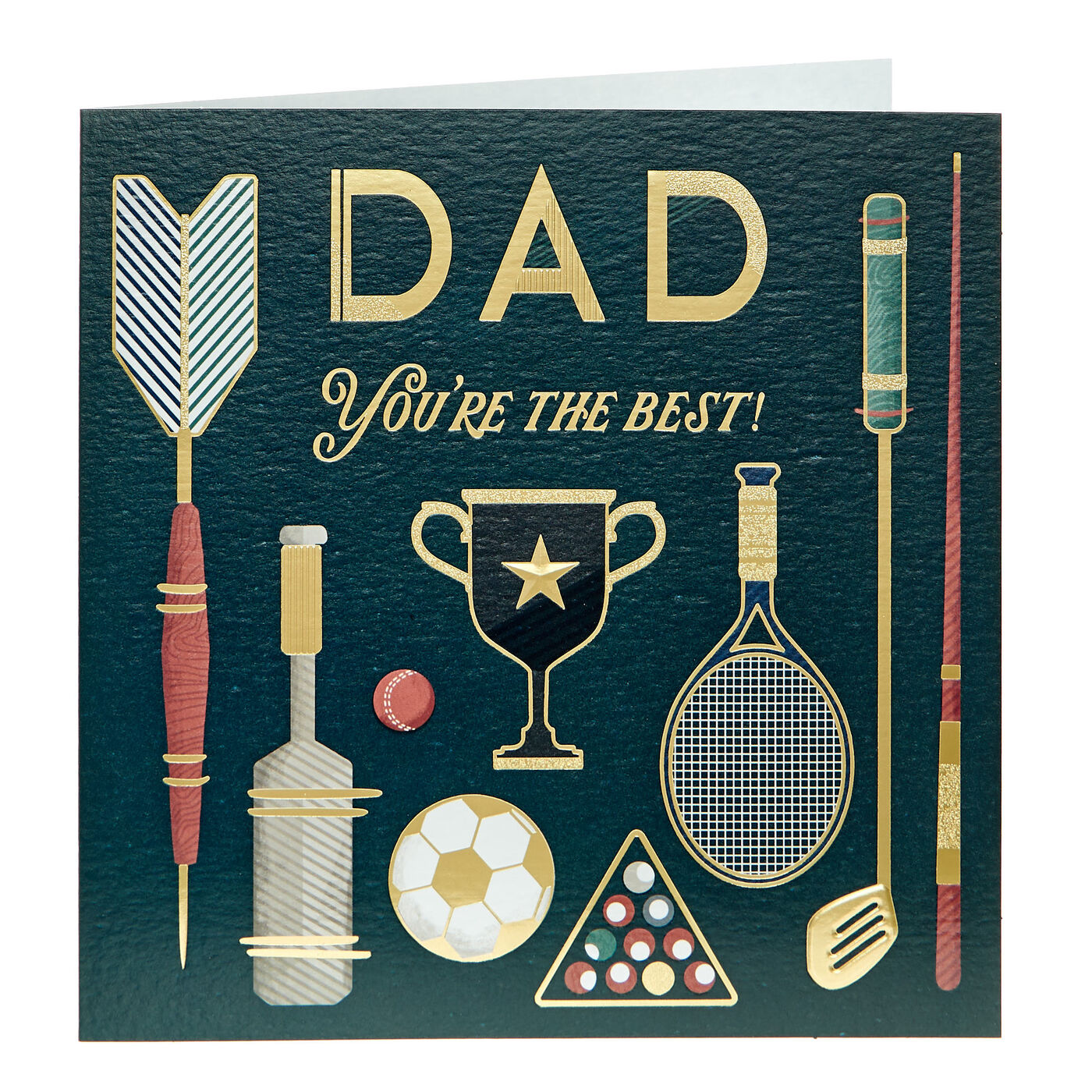 Buy Dad You're The Best Sports Gear Birthday Card for GBP 1.49 Card