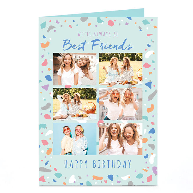 Photo Birthday Card - Always Be Best Friends