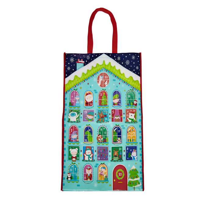 Children's Advent Giant Reusable Christmas Gift Bag