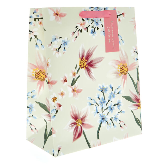 Large Portrait Botanical Gift Bag