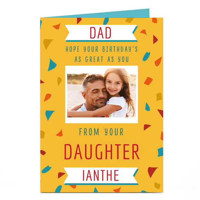 Photo Birthday Card - As Great As You