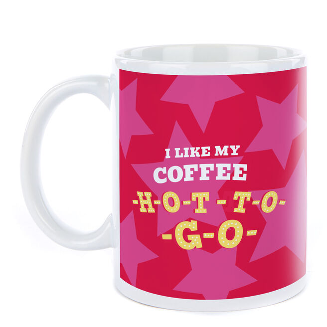 Personalised Mug - Coffee Hot To Go