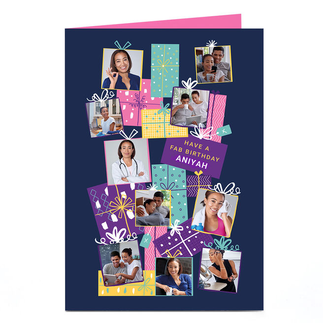 Photo Birthday Card - Fab Birthday Presents