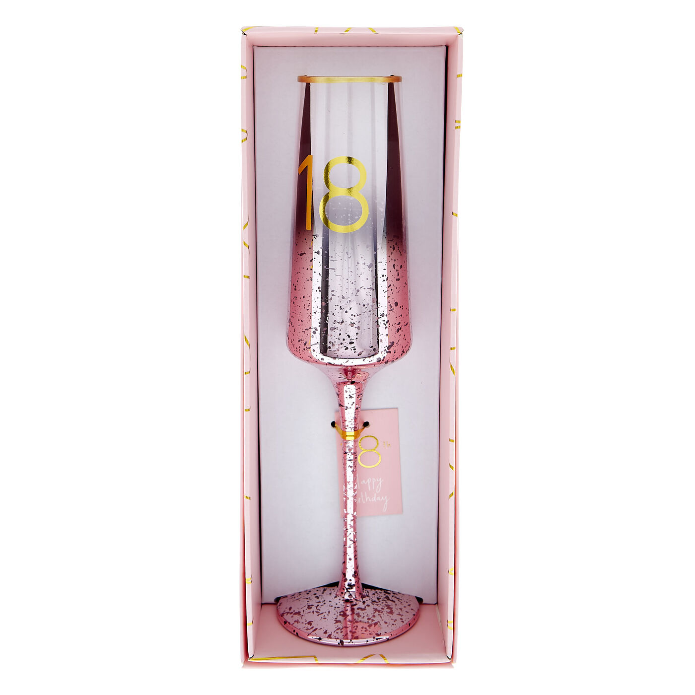 Buy 18th Birthday Champagne Flute Happy Birthday To You for GBP 4.99 Card Factory UK