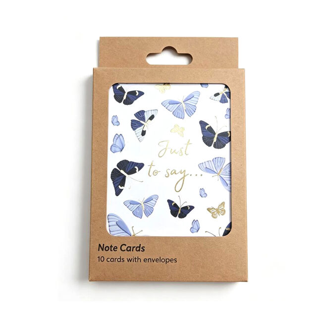 Butterfly Just To Say Cards - Pack of 10