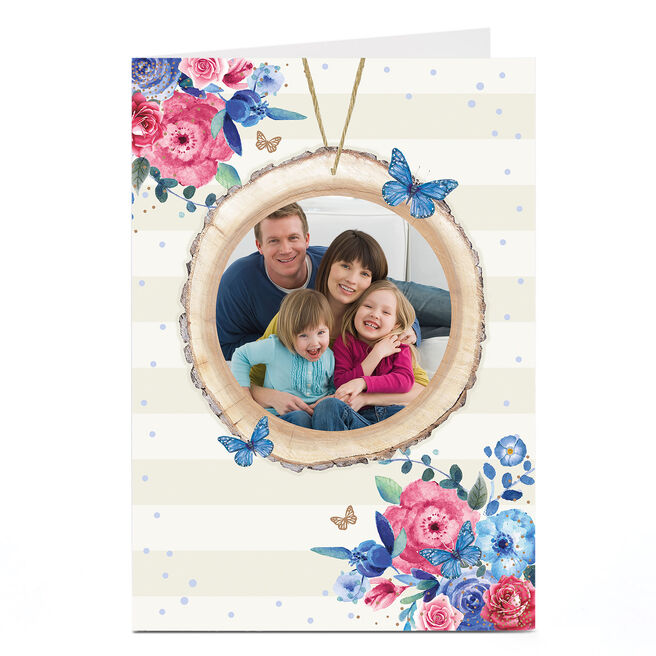 Photo Card - Floral Tree