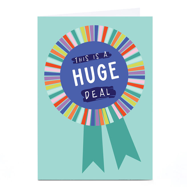 Personalised Card - This is a Huge Deal