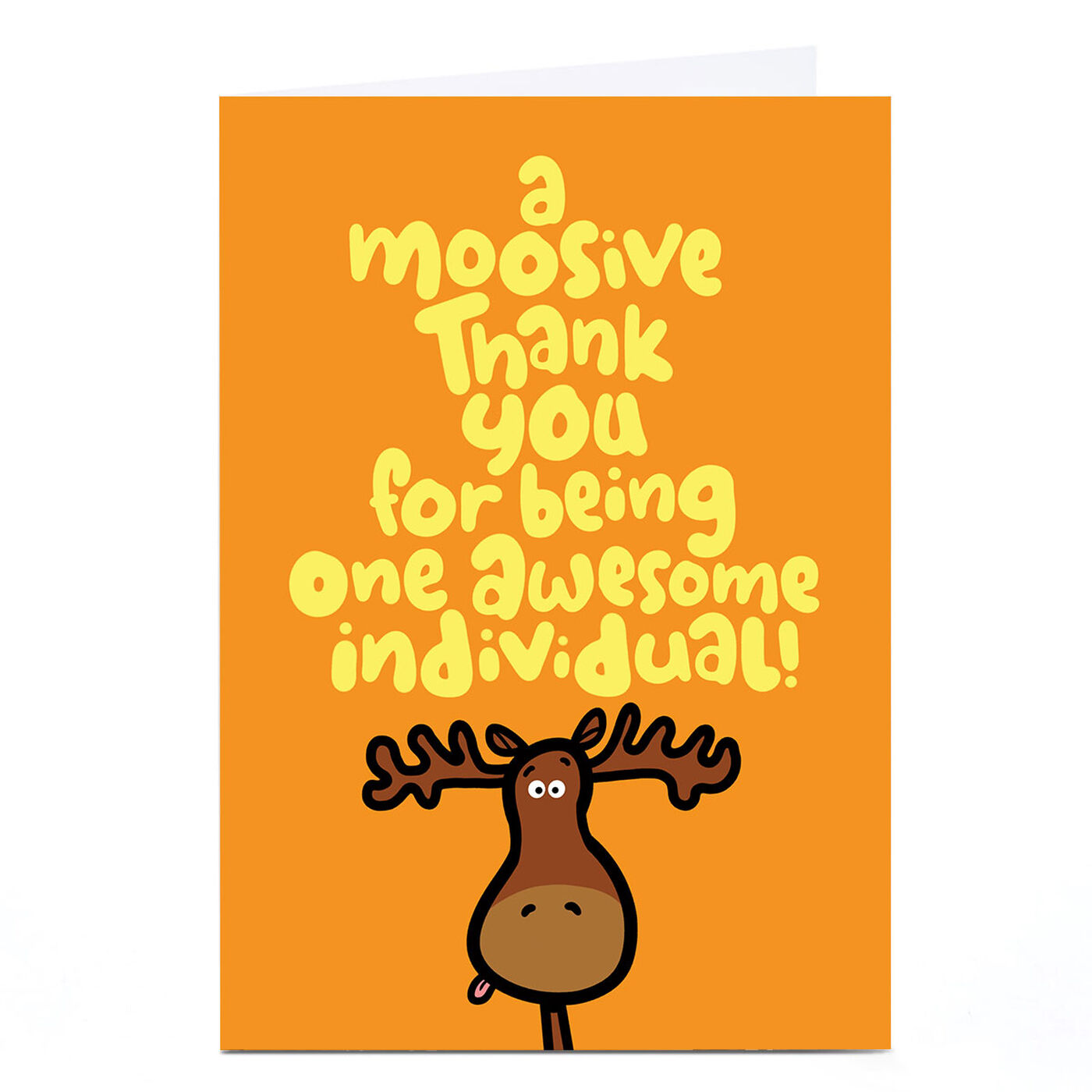 Buy Personalised Fruitloops Thank You Card Awesome Individual! for