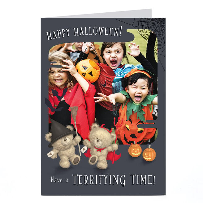 Photo Halloween Card - Terrifying Time!