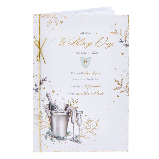 What Could Be Lovelier Best Wishes Wedding Card