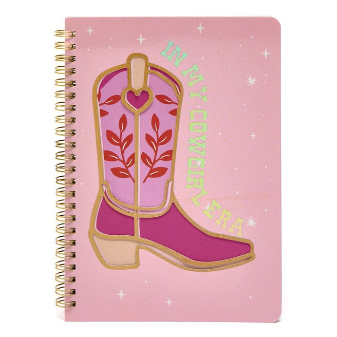 Cowgirl A5 Cutout Notebook