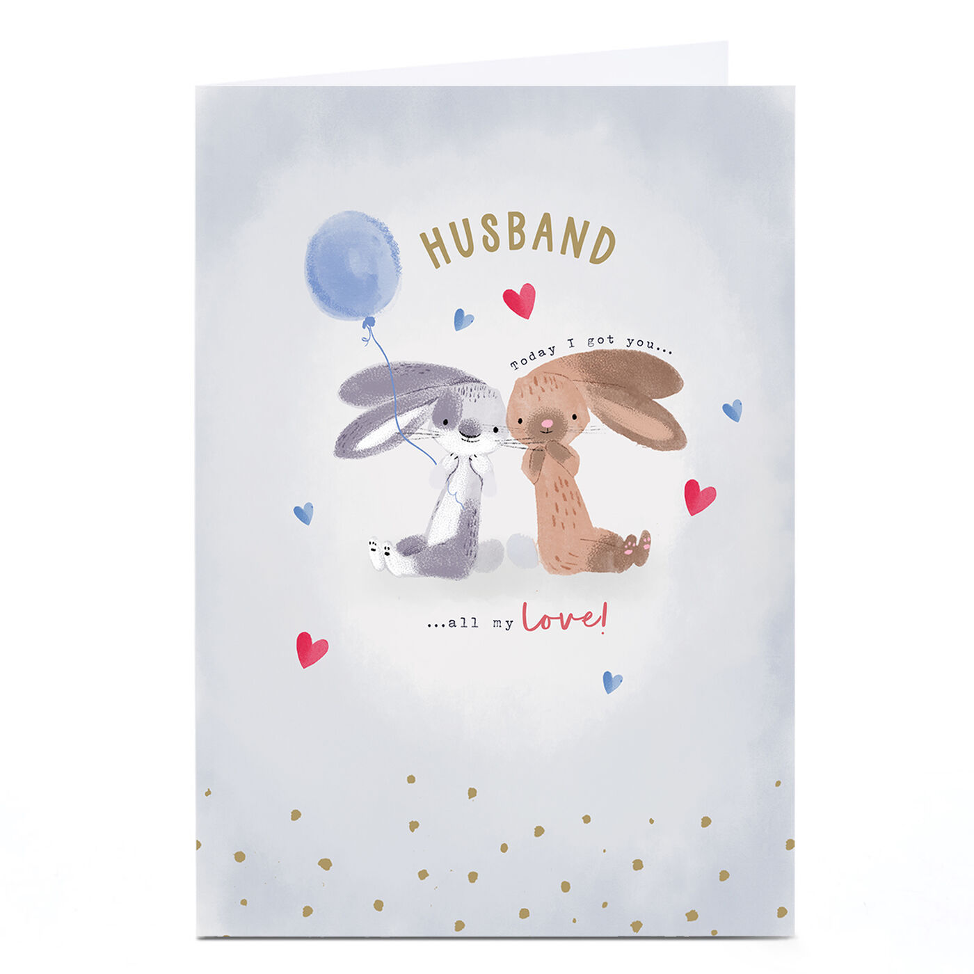 Buy Birthday Card - Bunny Rabbit Couple, Husband for GBP 1.99 | Card ...