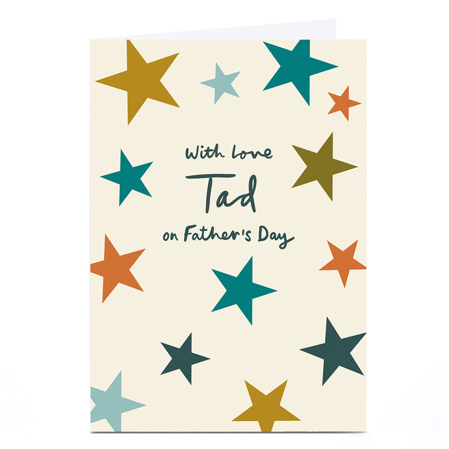 Father's Day Card - With Love Tad
