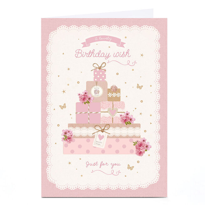 Birthday Card - Pink Birthday Wish