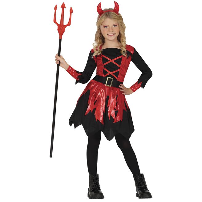 Devil Children's Fancy Dress Costume 