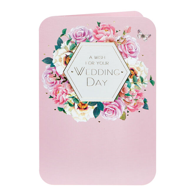 Wedding Card - A wish For Your Wedding Day