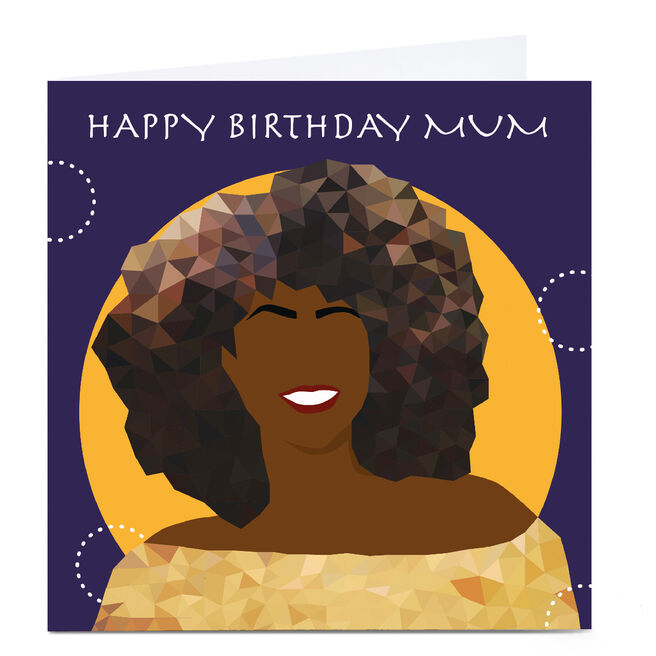 Personalised Leanne Creative Card - Happy Birthday Mum