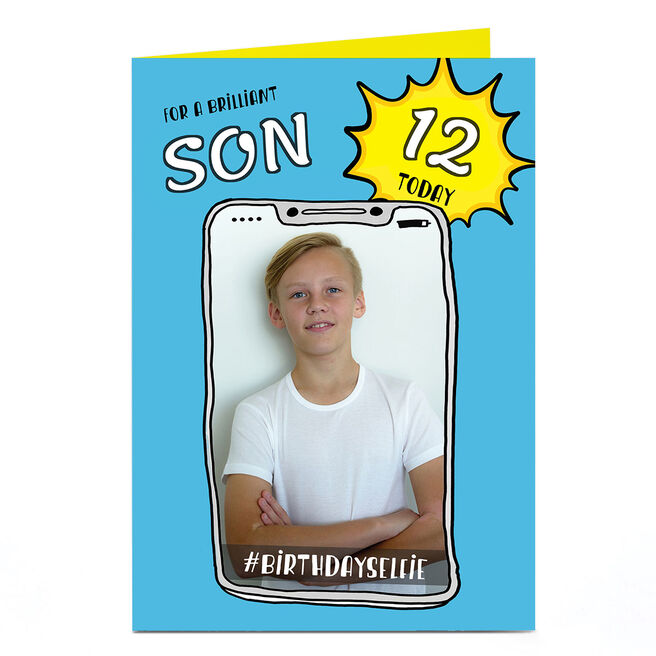 Photo Birthday Card - #birthdayselfie