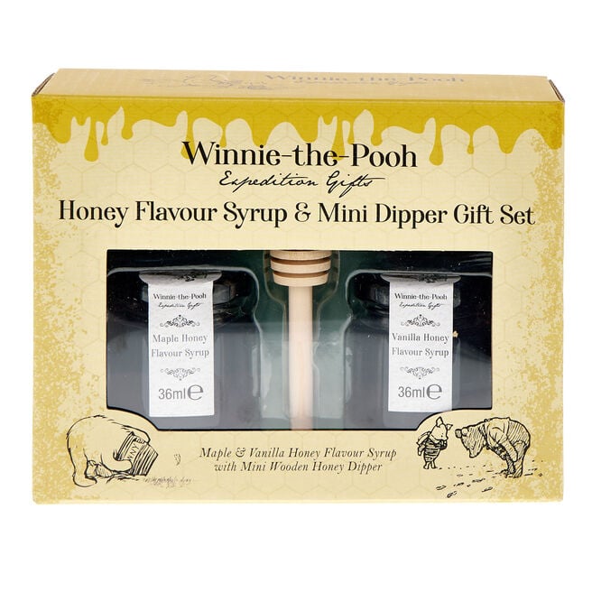Winnie-The-Pooh Honey Syrup & Mini Dipper Gift Set
