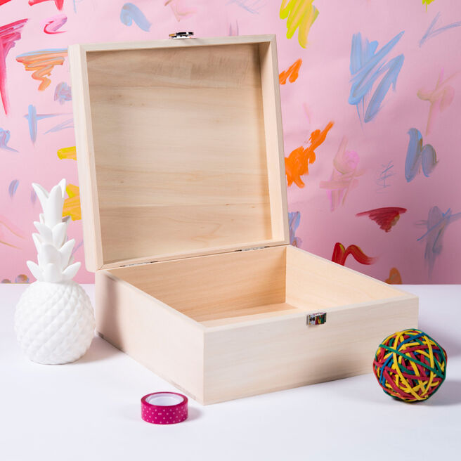 Wooden Storage Box