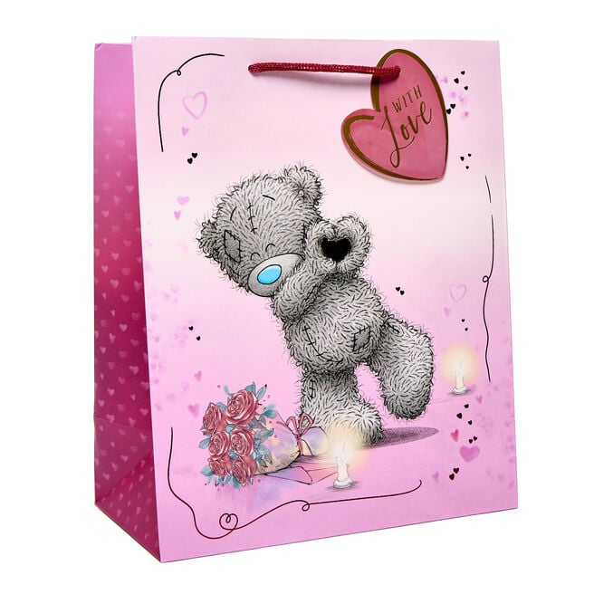 Tatty Teddy With Love Large Portrait Gift Bag