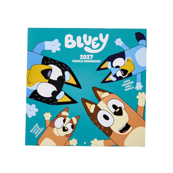 Bluey 2027 Family Organiser