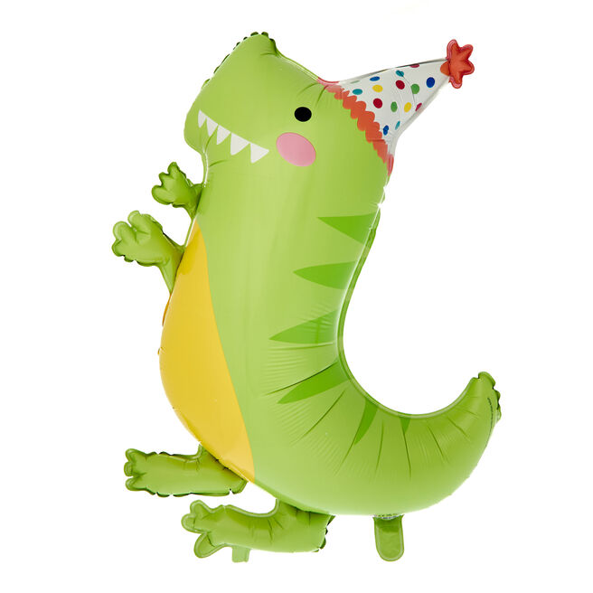 Party Dinosaur 33-Inch Foil Helium Balloon