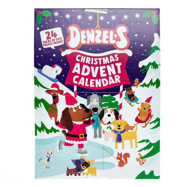 Denzel's Christmas Dog Treats Advent Calendar