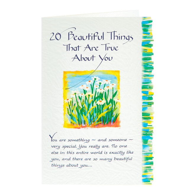 Blue Mountain Arts Card - 20 Beautiful Things 