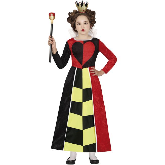 Queen of Hearts Children's Fancy Dress Costume 