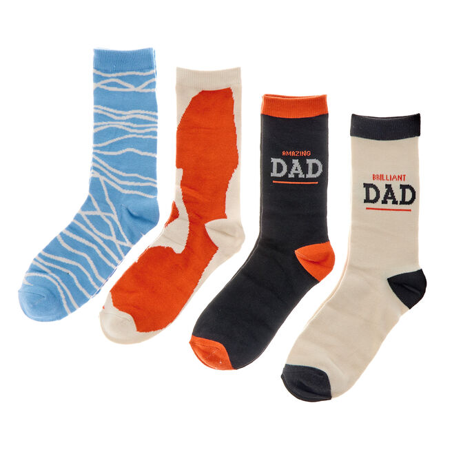 Amazing Dad Socks - 4 Pairs