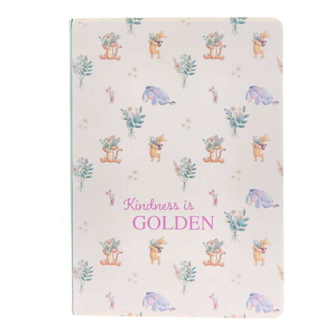 Winnie The Pooh Kindness is Golden A5 Journal
