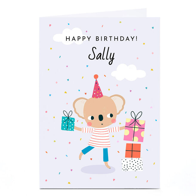 Personalised Lemon & Sugar Card - Happy Birthday 