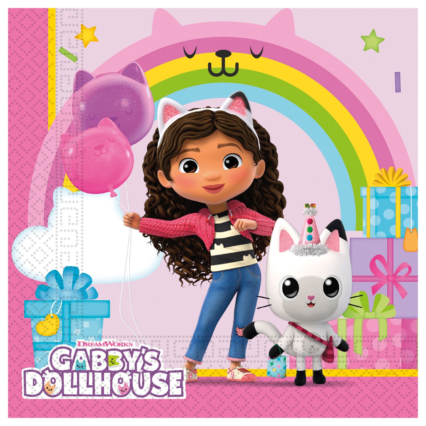 Buy Gabby's Dollhouse Party Tableware & Decorations Bundle - 16 Guests for  GBP 19.99